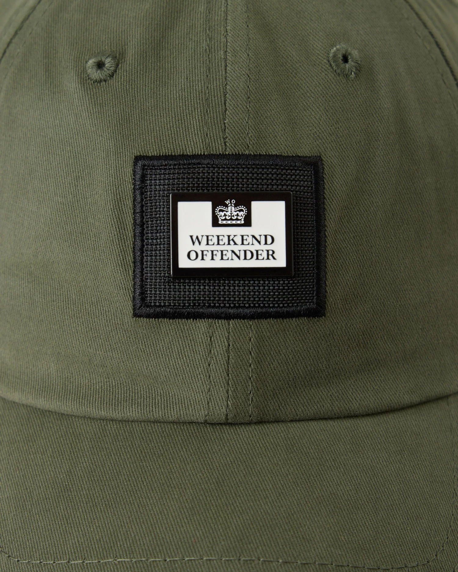 Weekend Offender Valetta Baseball Cap Dark Green - Image 3