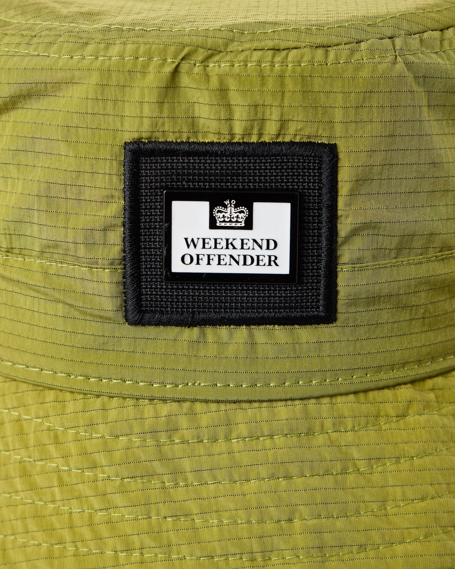 Weekend Offender Moudaber Bucket Hat Lime Green - Image 2