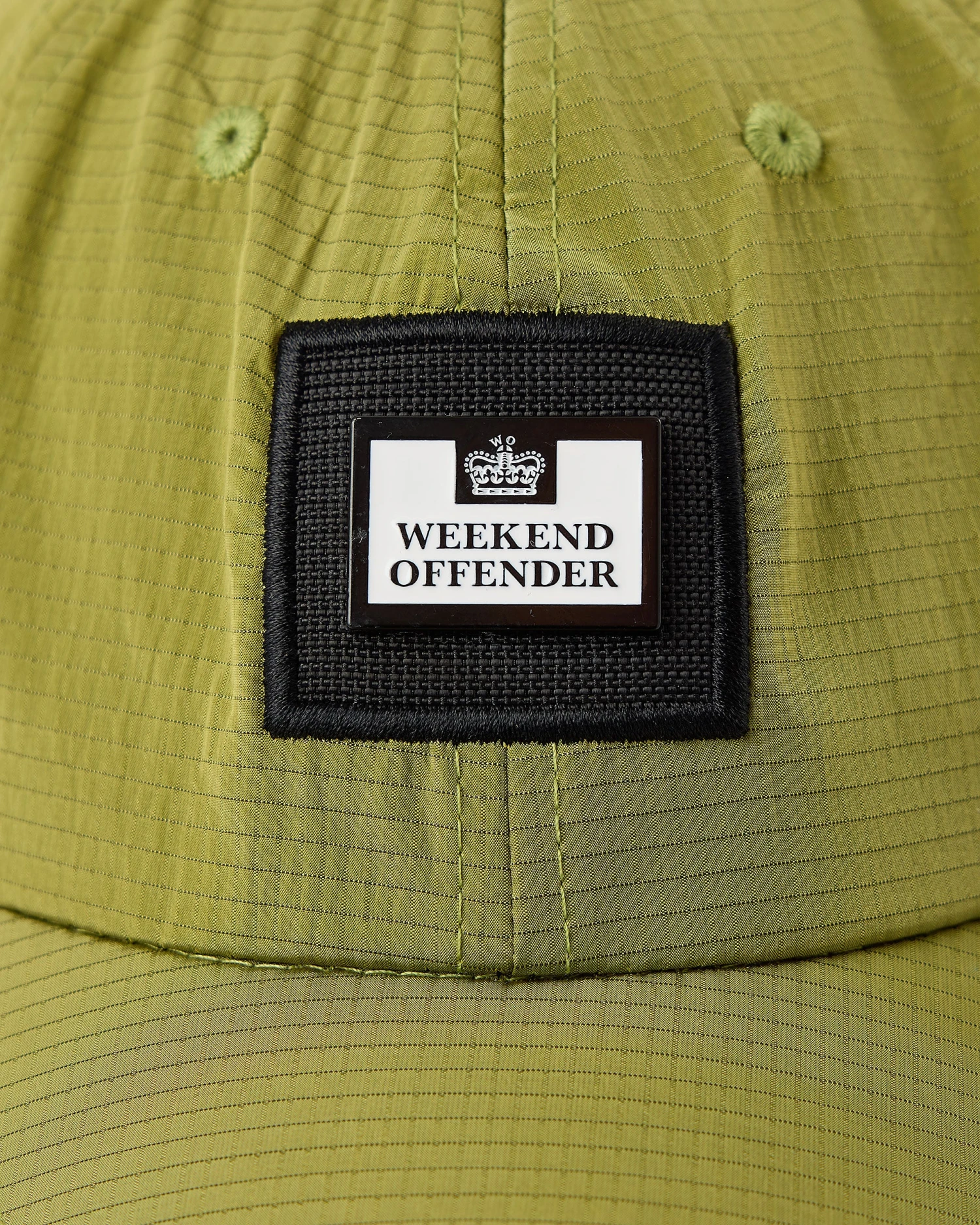 Weekend Offender Fanciulli Cap Lime Green - Image 3