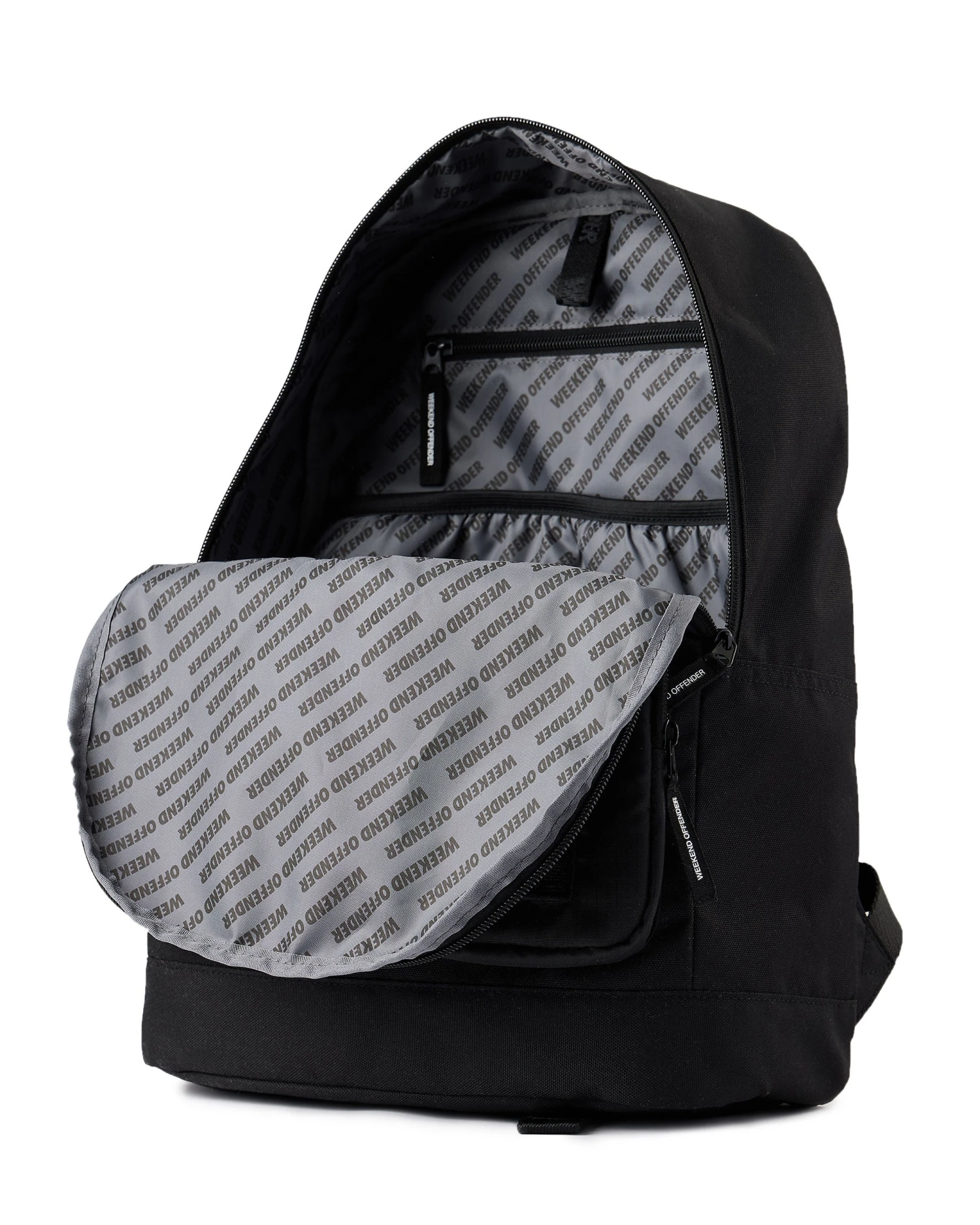 Weekend Offender Classic Rucksack Black Ripstop - Image 6