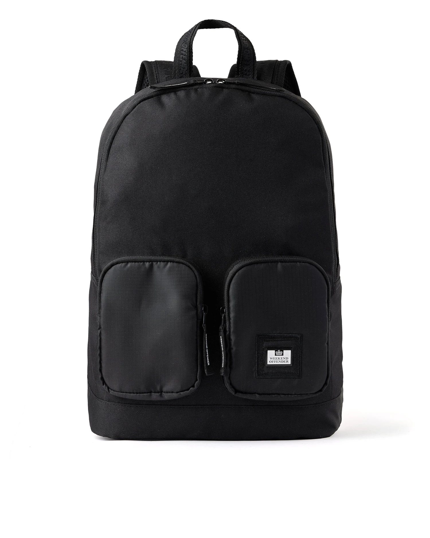 Weekend Offender Classic Rucksack Black Ripstop