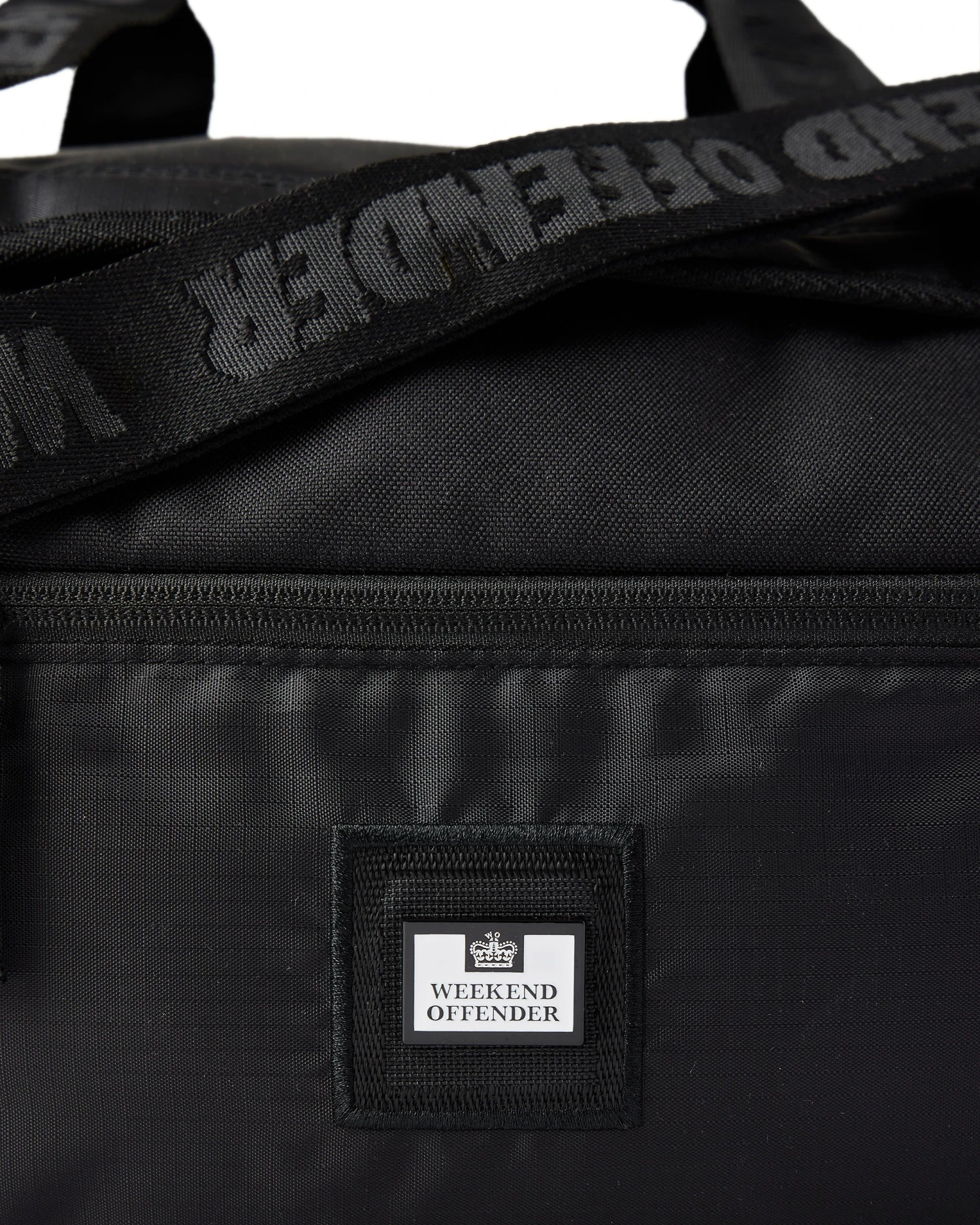 Weekend Offender Roll Bag Black Ripstop - Image 5