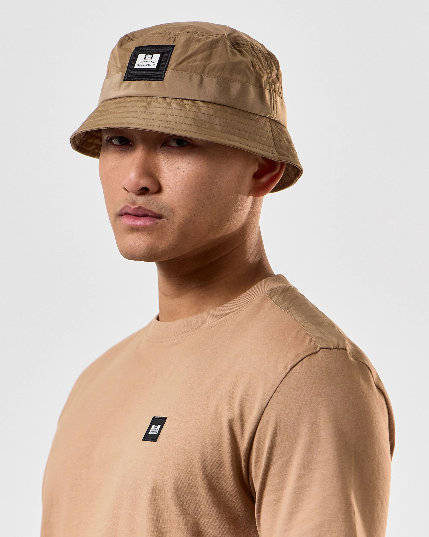 Weekend Offender Long Beach Blvd Bucket Hat Cognac Brown