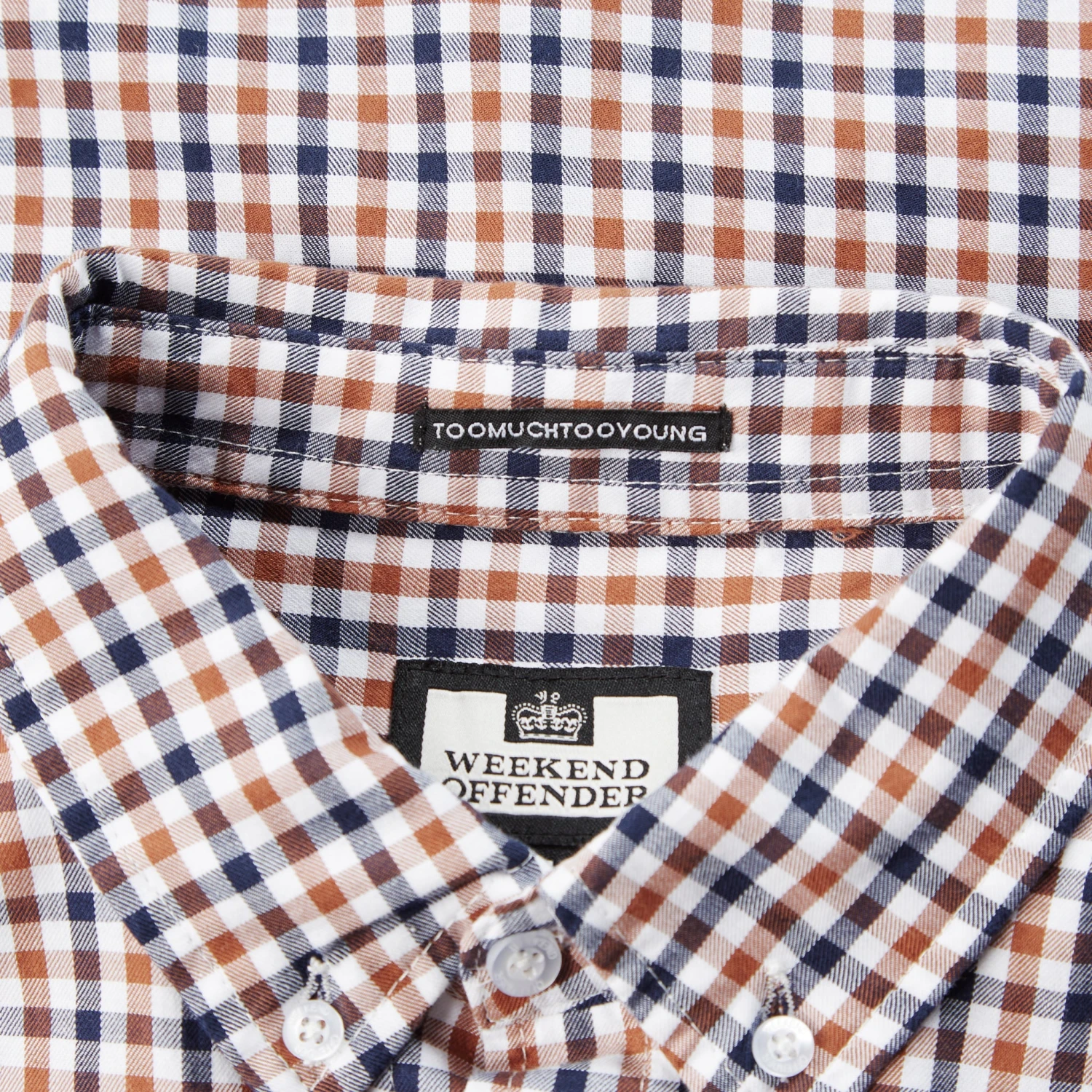 Weekend Offender Check Shirt Woody Check - Image 7