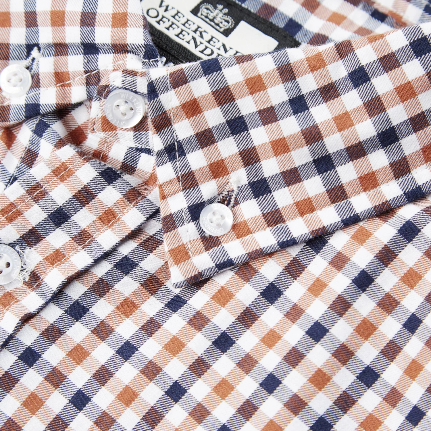 Weekend Offender Check Shirt Woody Check - Image 6