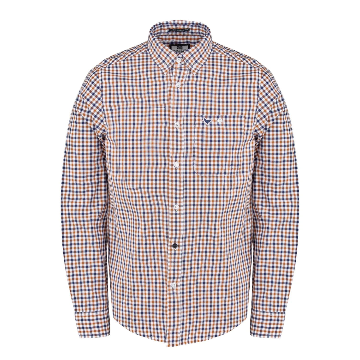 Weekend Offender Check Shirt Woody Check