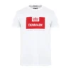 Weekend Offender Euro Series Denmark T-Shirt White
