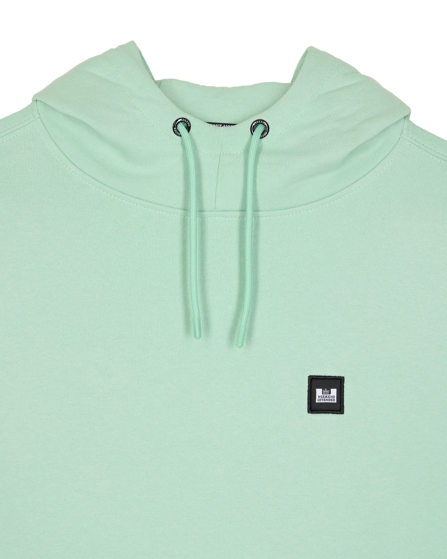 Weekend Offender Ribbe Hoodie Mint Tea Green - Image 5