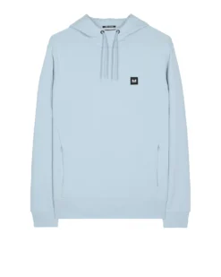 Weekend Offender Ribbe Hoodie Winter Sky Blue