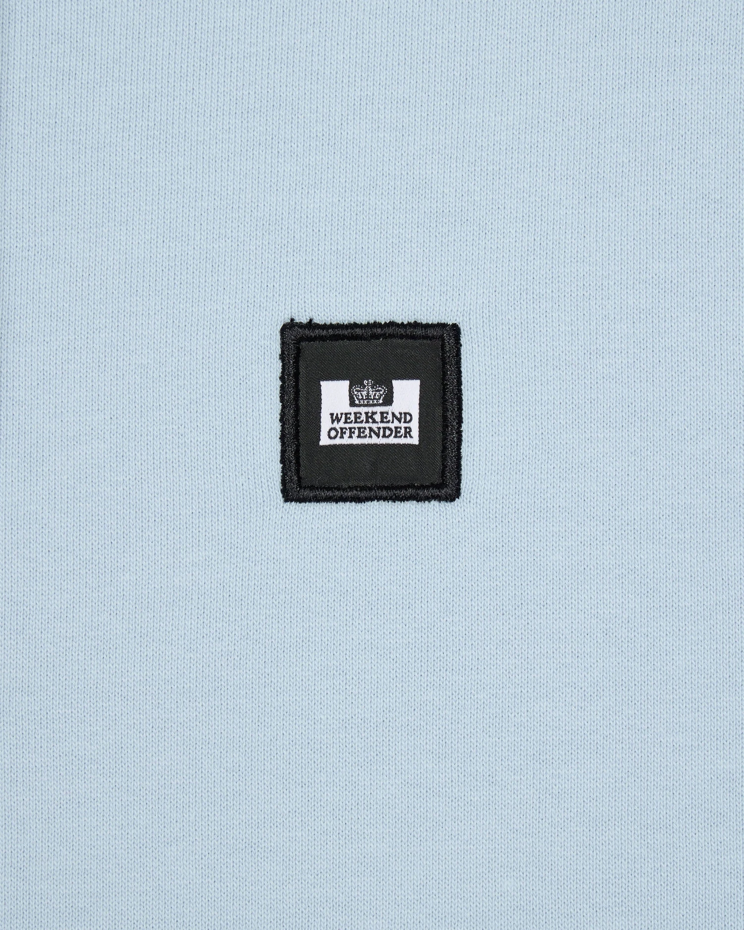 Weekend Offender Ribbe Hoodie Winter Sky Blue - Image 6