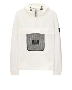 Weekend Offender Tanzmann Mesh Pocket Hoodie Winter White