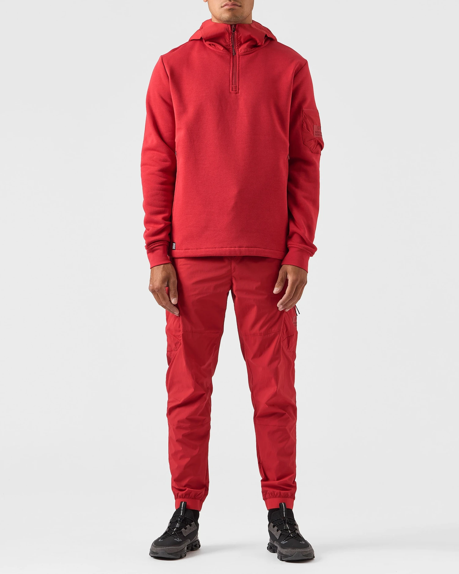 Weekend Offender Caillet Hoodie Scarlet Red - Image 3