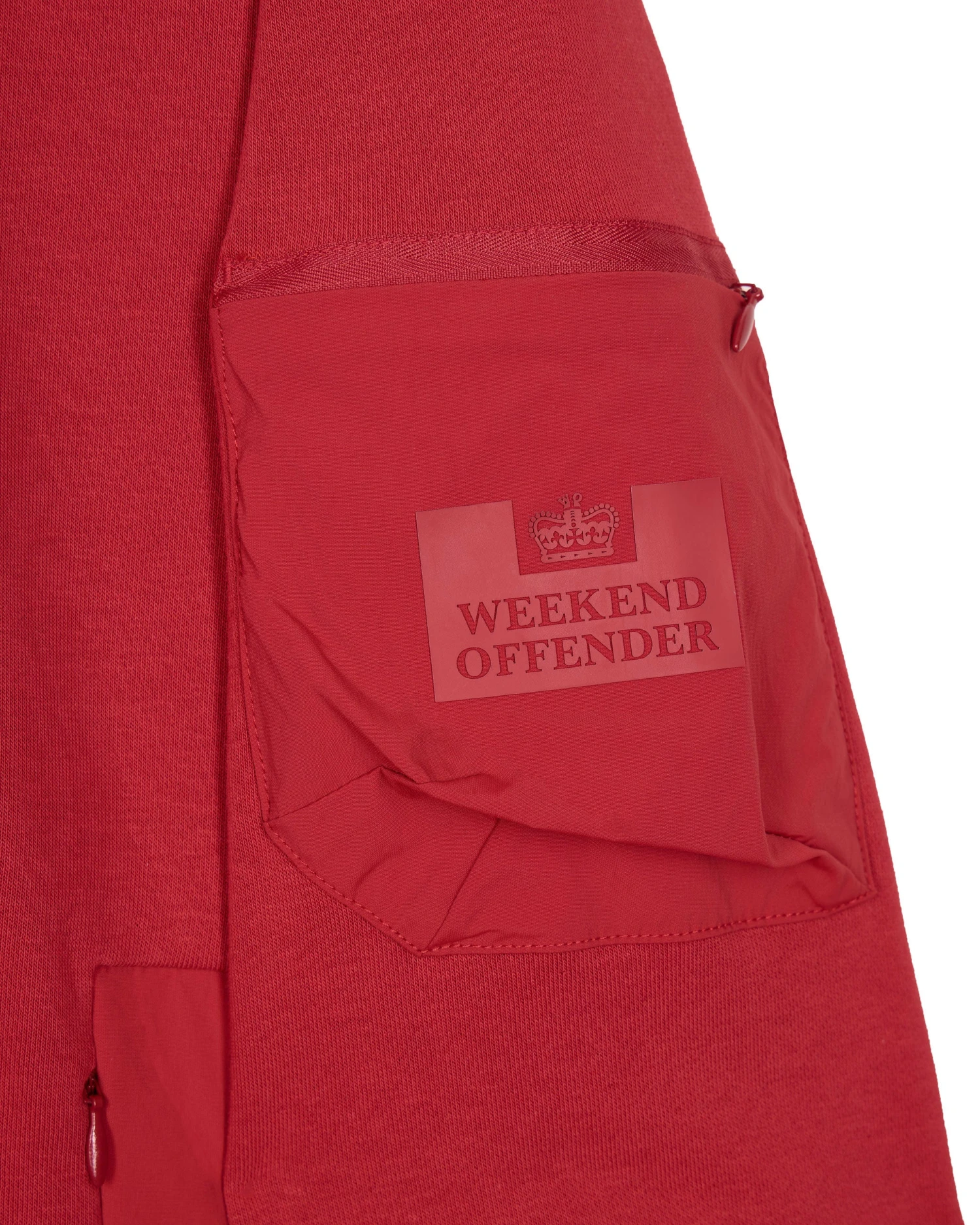 Weekend Offender Caillet Hoodie Scarlet Red - Image 7