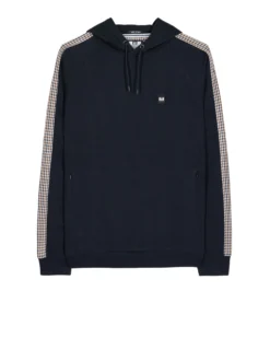Weekend Offender Lo Sung Hoodie Navy/House Check
