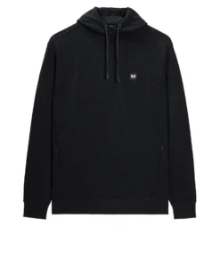 Weekend Offender Ribbe Hoodie Black