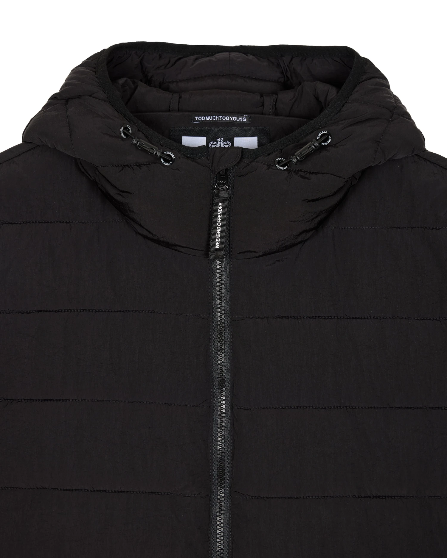 Weekend Offender Kids La Guardia Puffer Jacket Black - Image 2