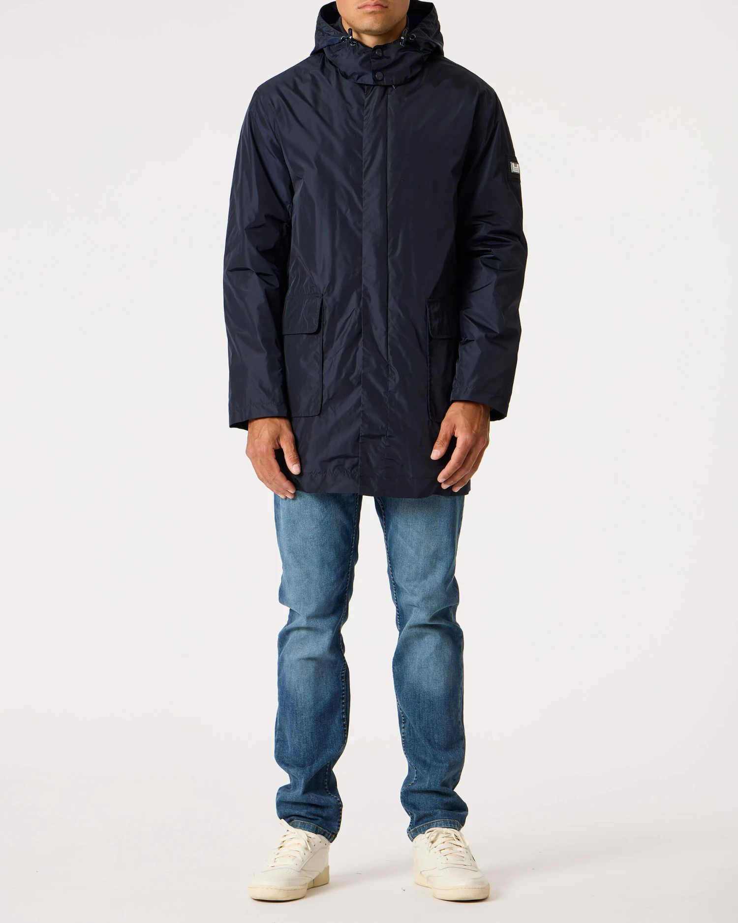Weekend Offender Porto Mac Jacket Navy - Image 2