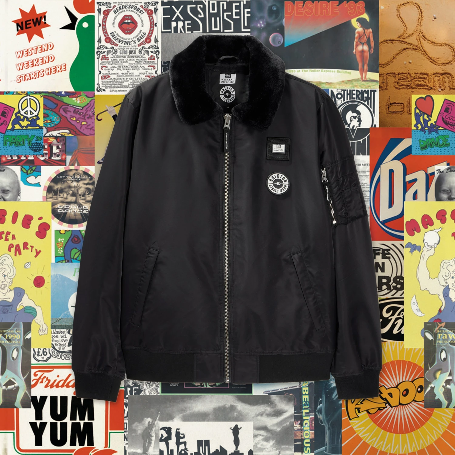 Weekend Offender M25 Jacket Black - Image 2
