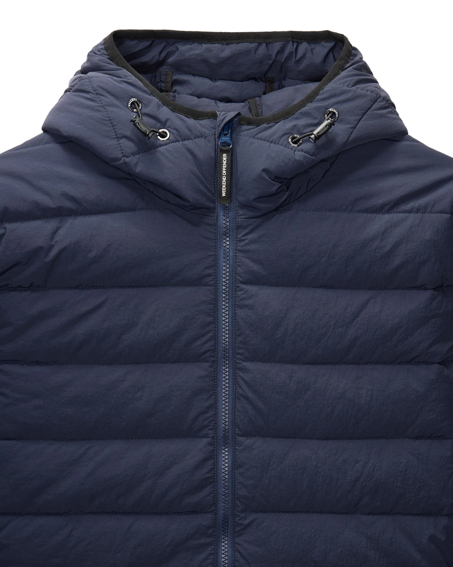 Weekend Offender Kids La Guardia Puffer Jacket Navy - Image 5