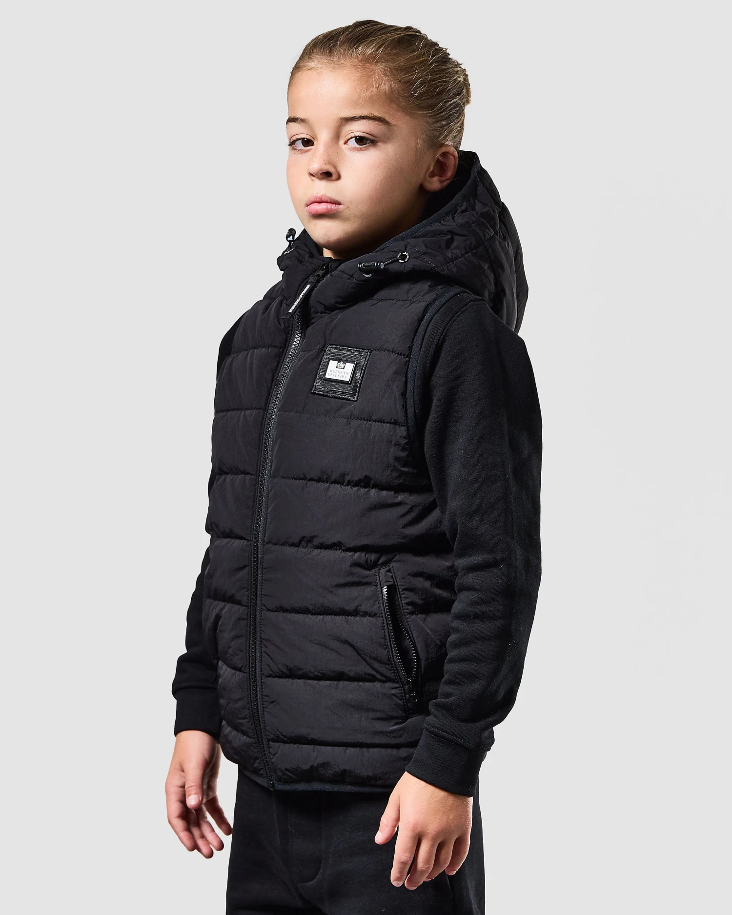 Weekend Offender Kids Toronto Gilet Black - Image 5