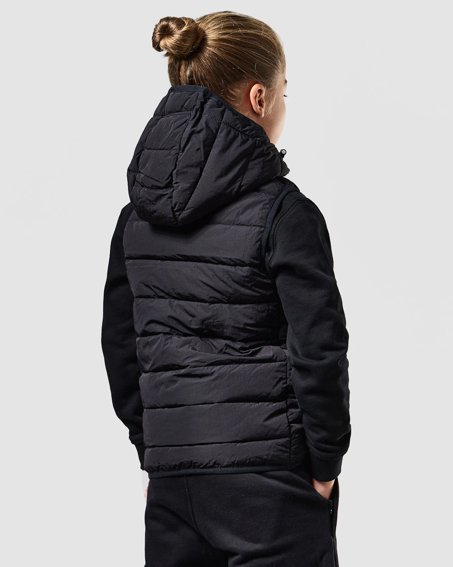 Weekend Offender Kids Toronto Gilet Black - Image 4