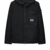 Weekend Offender Seinfeld Mesh Pocket Field Jacket Black