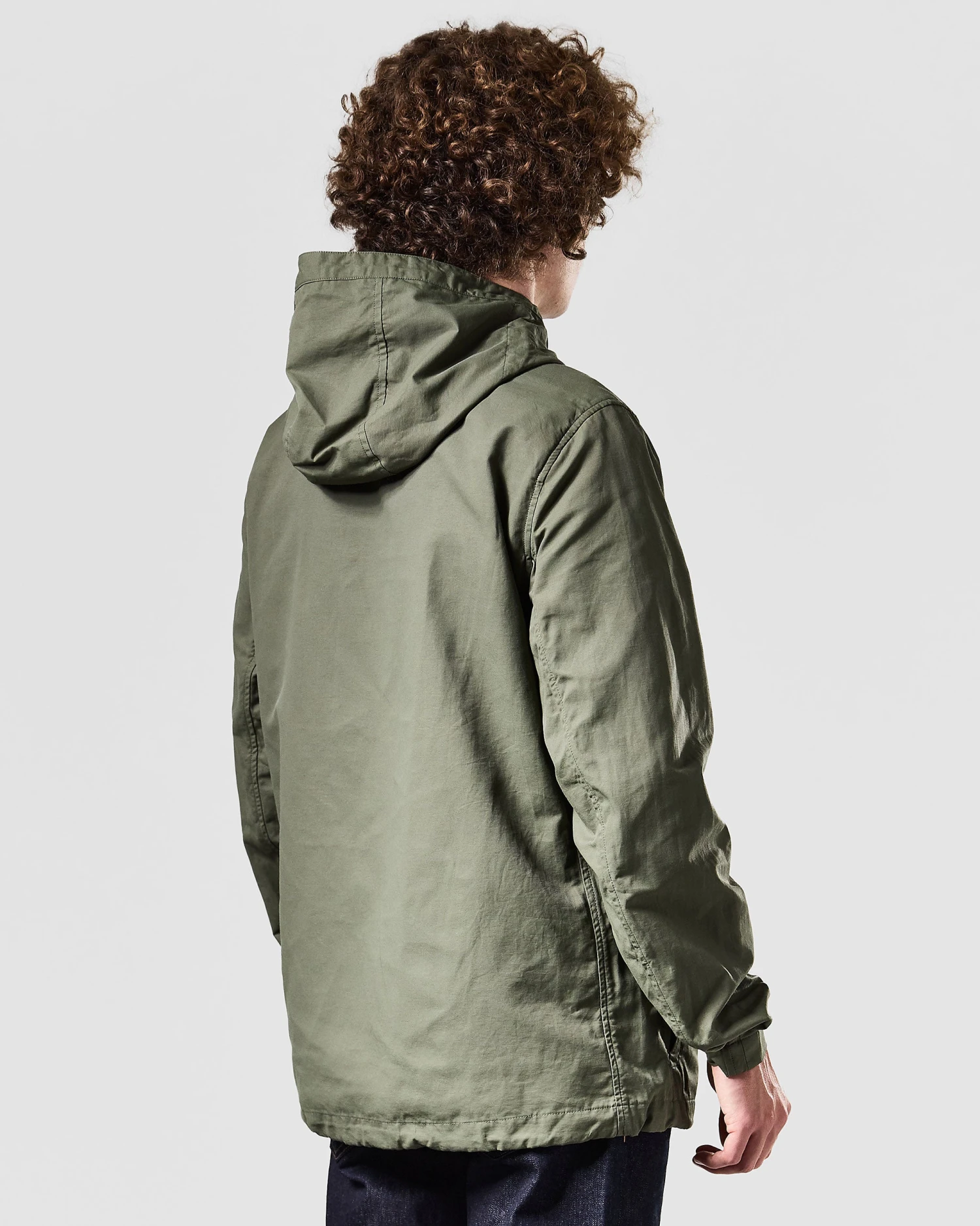 Weekend Offender Seinfeld Mesh Pocket Field Jacket Dark Green - Image 4