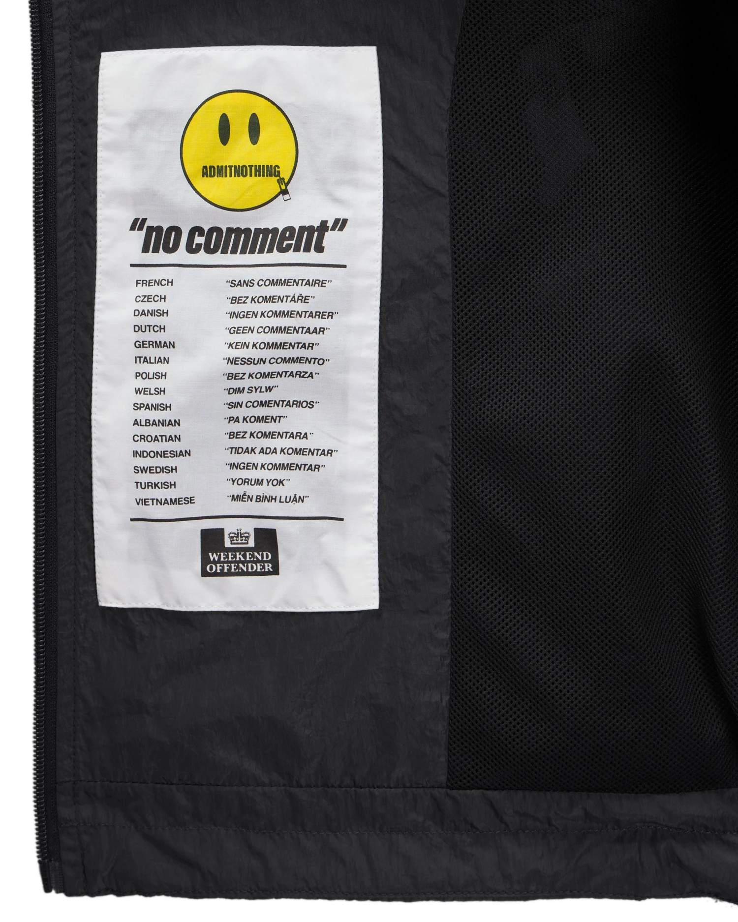 Weekend Offender Kids Technician Jacket Black - Image 7