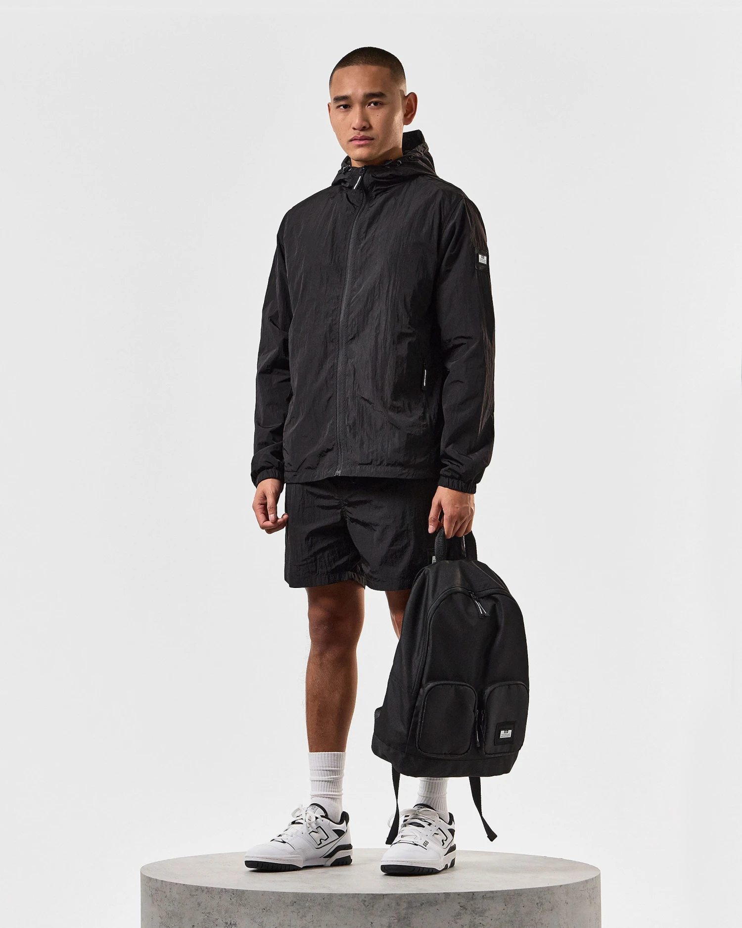 Weekend Offender Classic Rucksack Black Ripstop - Image 2