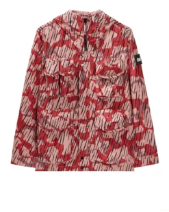 Weekend Offender Cotoca Field Jacket Blaze Red Rain Camo