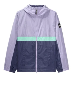 Weekend Offender Parissa Windbreaker Jacket Periwinkle/Bright Navy