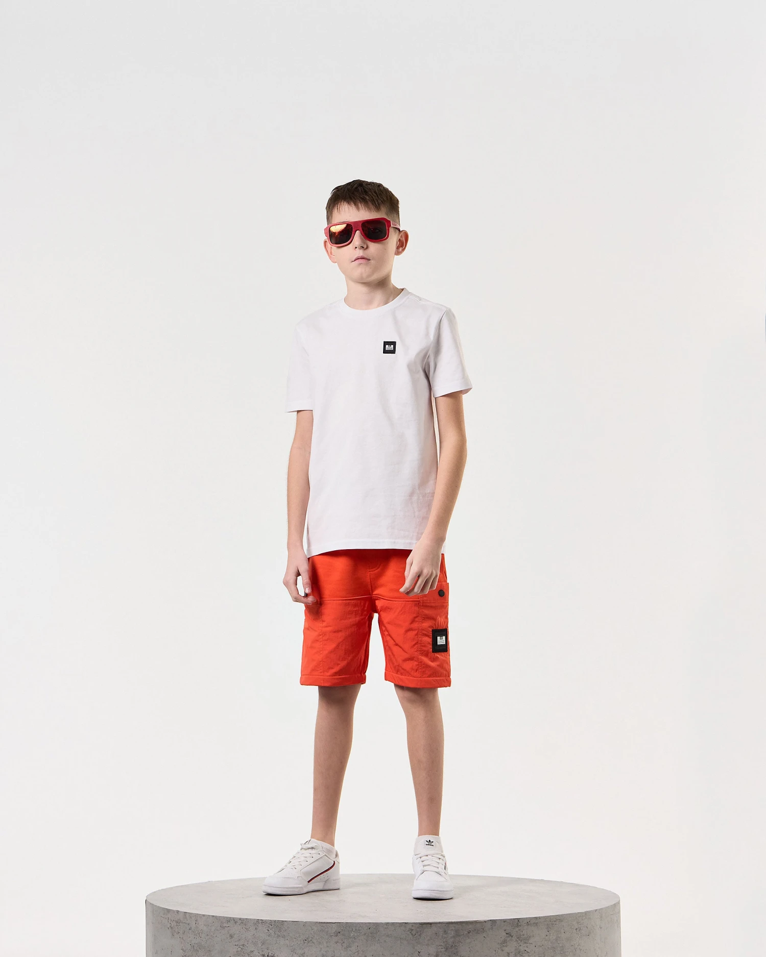 Weekend Offender Kids Cannon Beach T-Shirt White - Image 2