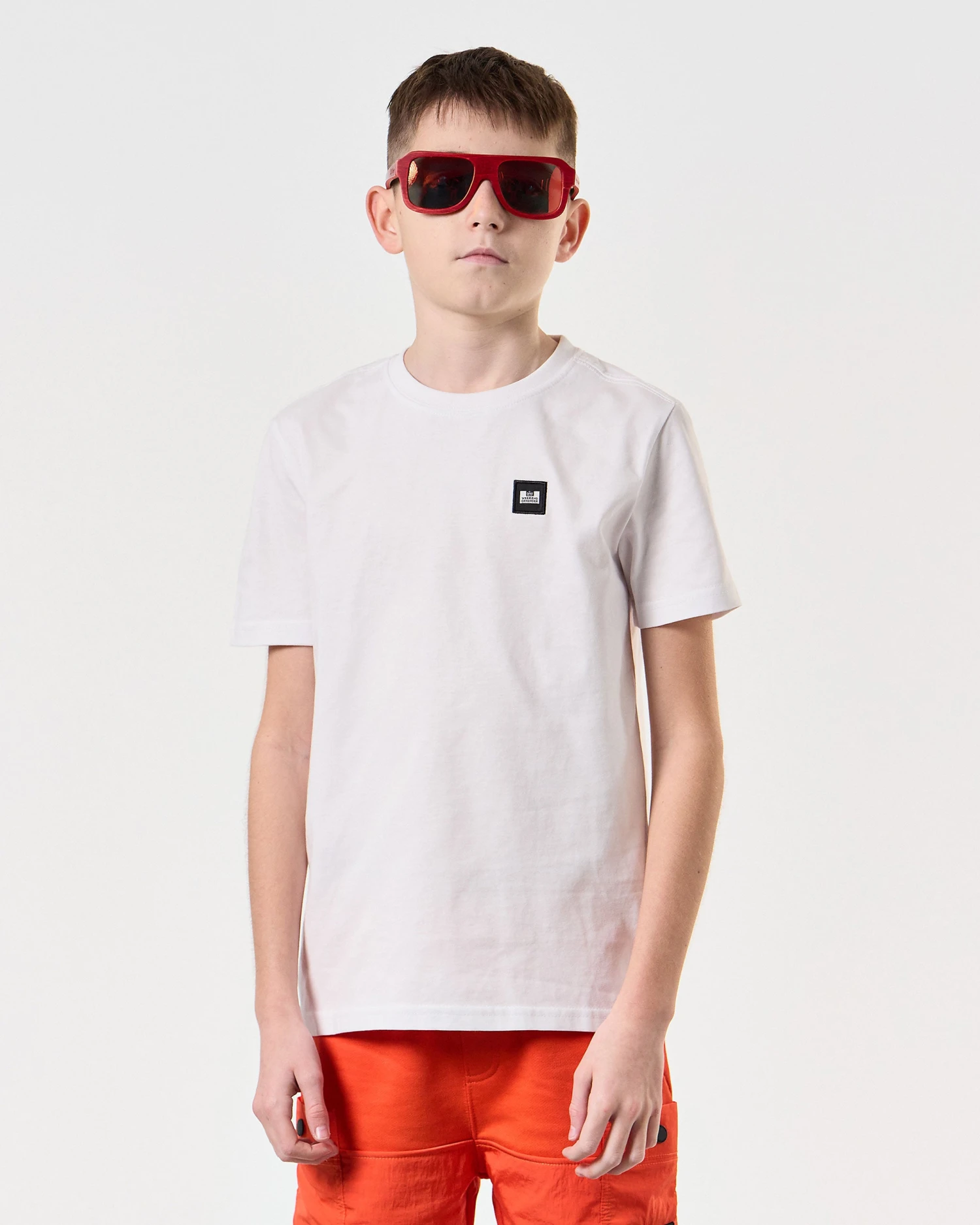 Weekend Offender Kids Cannon Beach T-Shirt White - Image 3