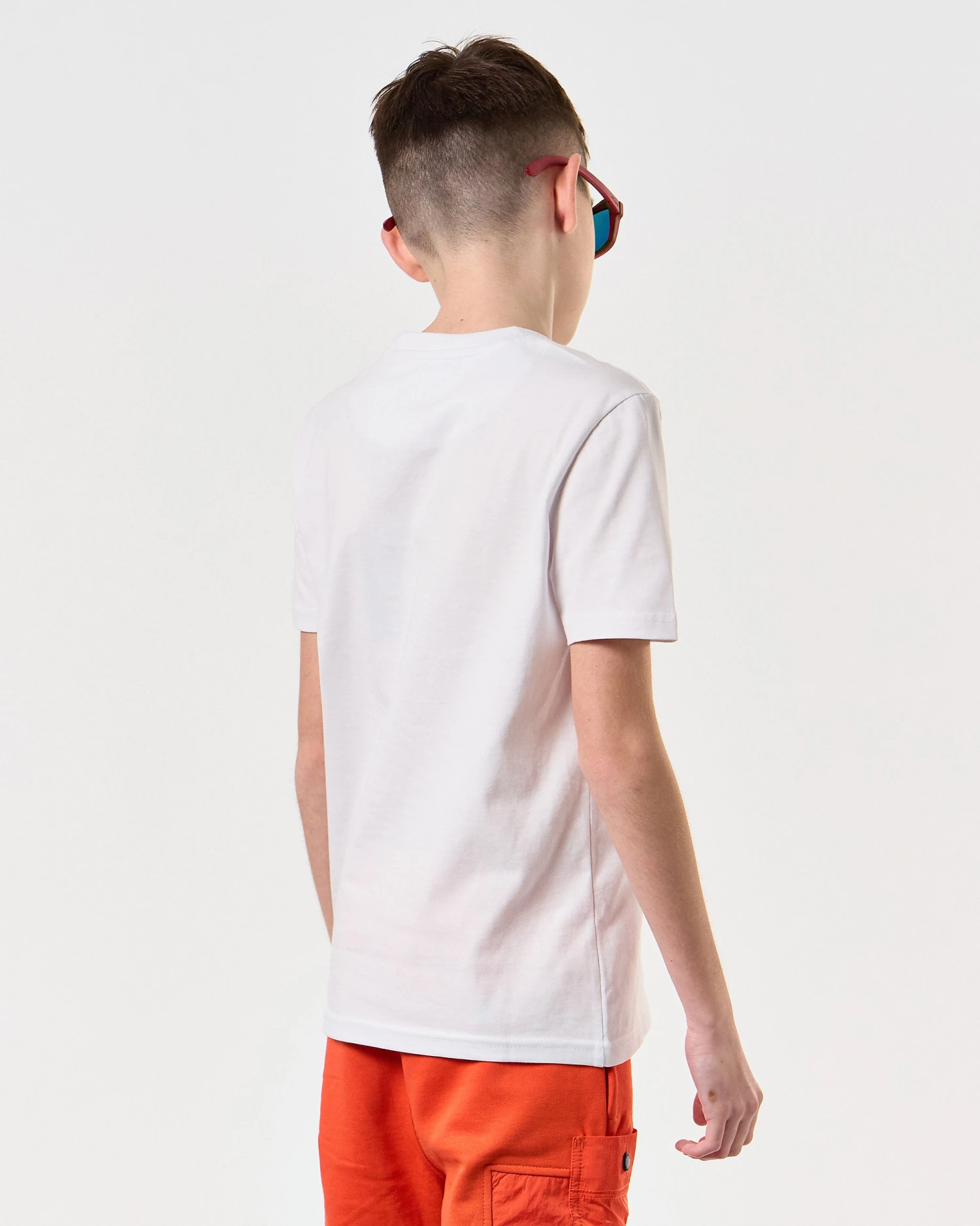 Weekend Offender Kids Cannon Beach T-Shirt White - Image 4