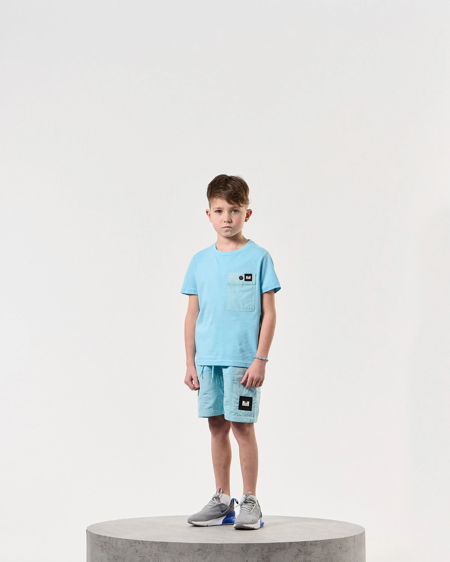 Weekend Offender Kids Tabiti Parachute T-Shirt Saltwater - Image 2