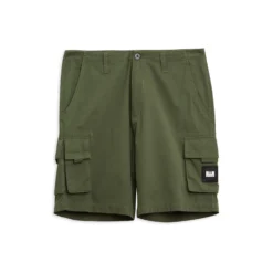 Weekend Offender Kids Mascia Cargo Shorts Dark Green