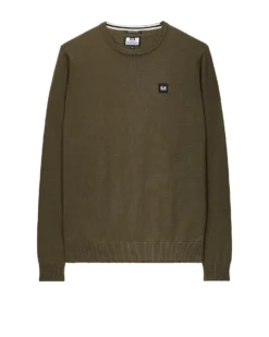 Weekend Offender Solace Knitted Sweater Dark Green