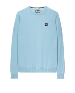 Weekend Offender Solace Knitted Sweater Winter Sky Blue