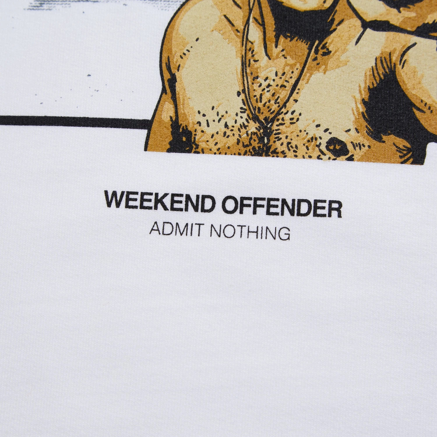 Weekend Offender La Haine Graphic Sweatshirt White - Image 5