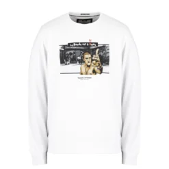 Weekend Offender La Haine Graphic Sweatshirt White