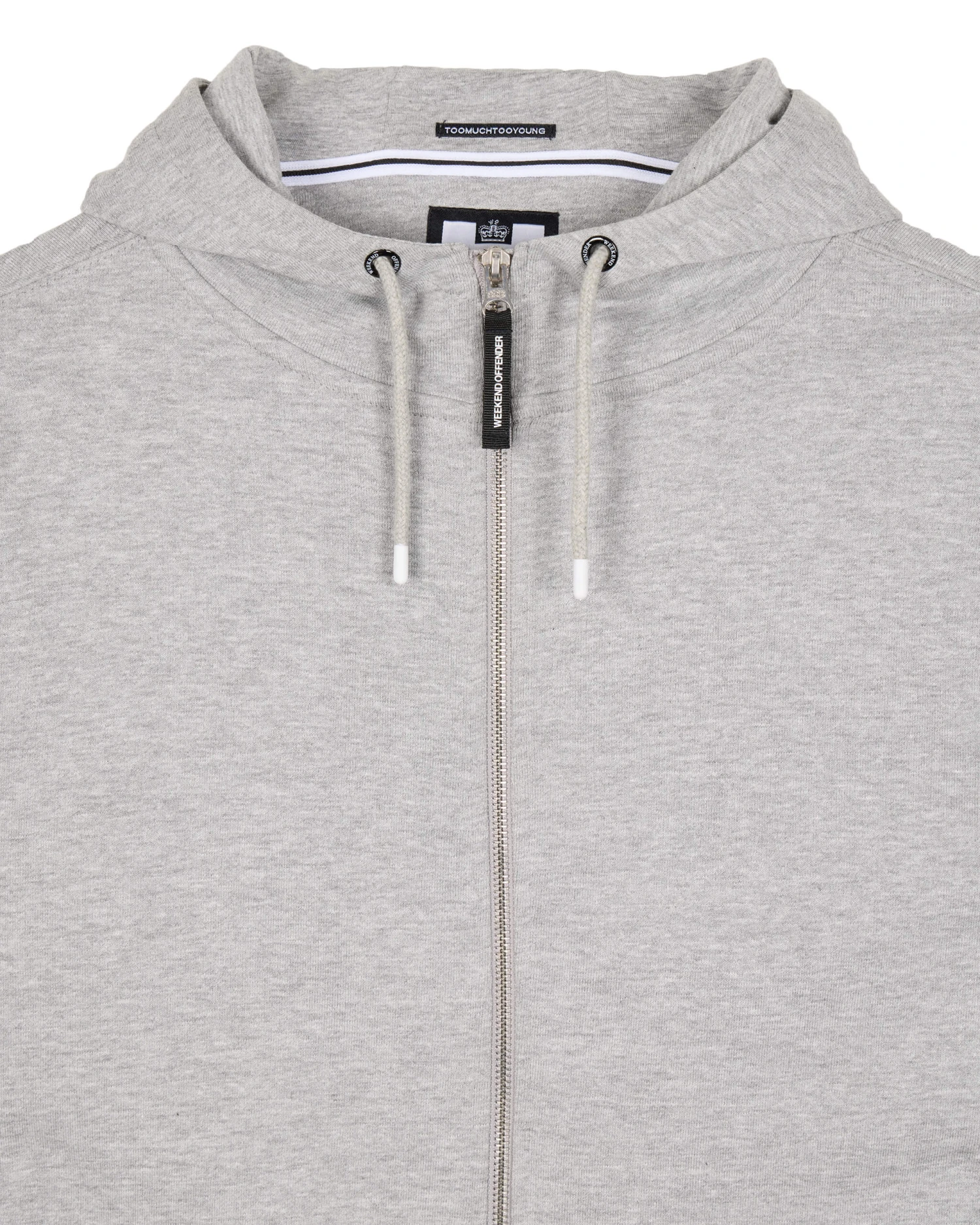 Weekend Offender New York Tracksuit Grey Marl - Image 7