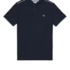 Weekend Offender Sakai Polo Shirt Navy/Blue House Check