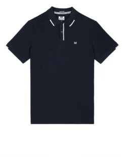 Weekend Offender Rivas Polo Shirt Navy