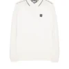 Weekend Offender Carola Long Sleeve Polo Shirt Winter White/House Check