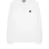 Weekend Offender Dice Long Sleeve Polo Shirt White