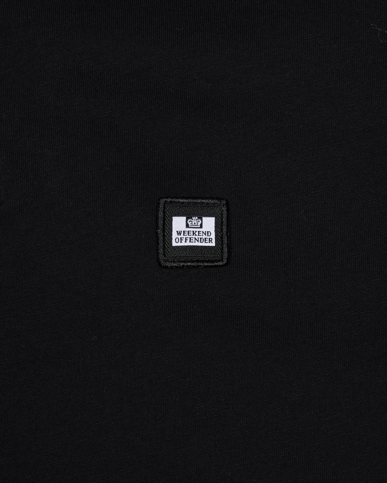 Weekend Offender Monteray Mercerised Polo Shirt Black - Image 6