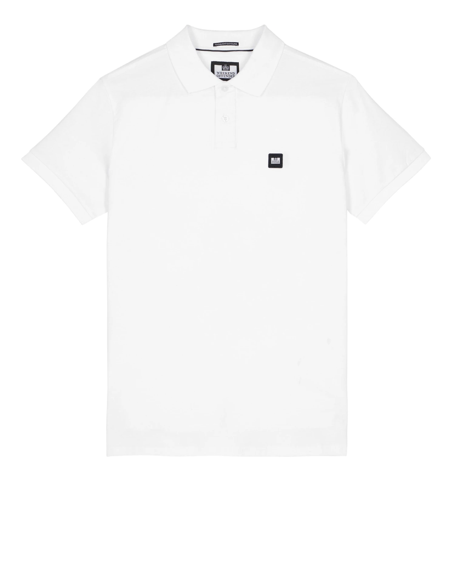 Weekend Offender Monteray Mercerised Polo Shirt White