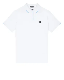 Weekend Offender Rivas Polo Shirt White
