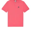 Weekend Offender Caneiros Polo Shirt Anthurium Pink