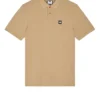 Weekend Offender Caneiros Polo Shirt Cognac Brown